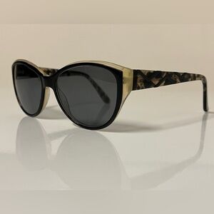 ❤️VIA SPIGA 352-S 352S Sunglasses Eyeglasses Frames 55-15-135 Black / Ivory